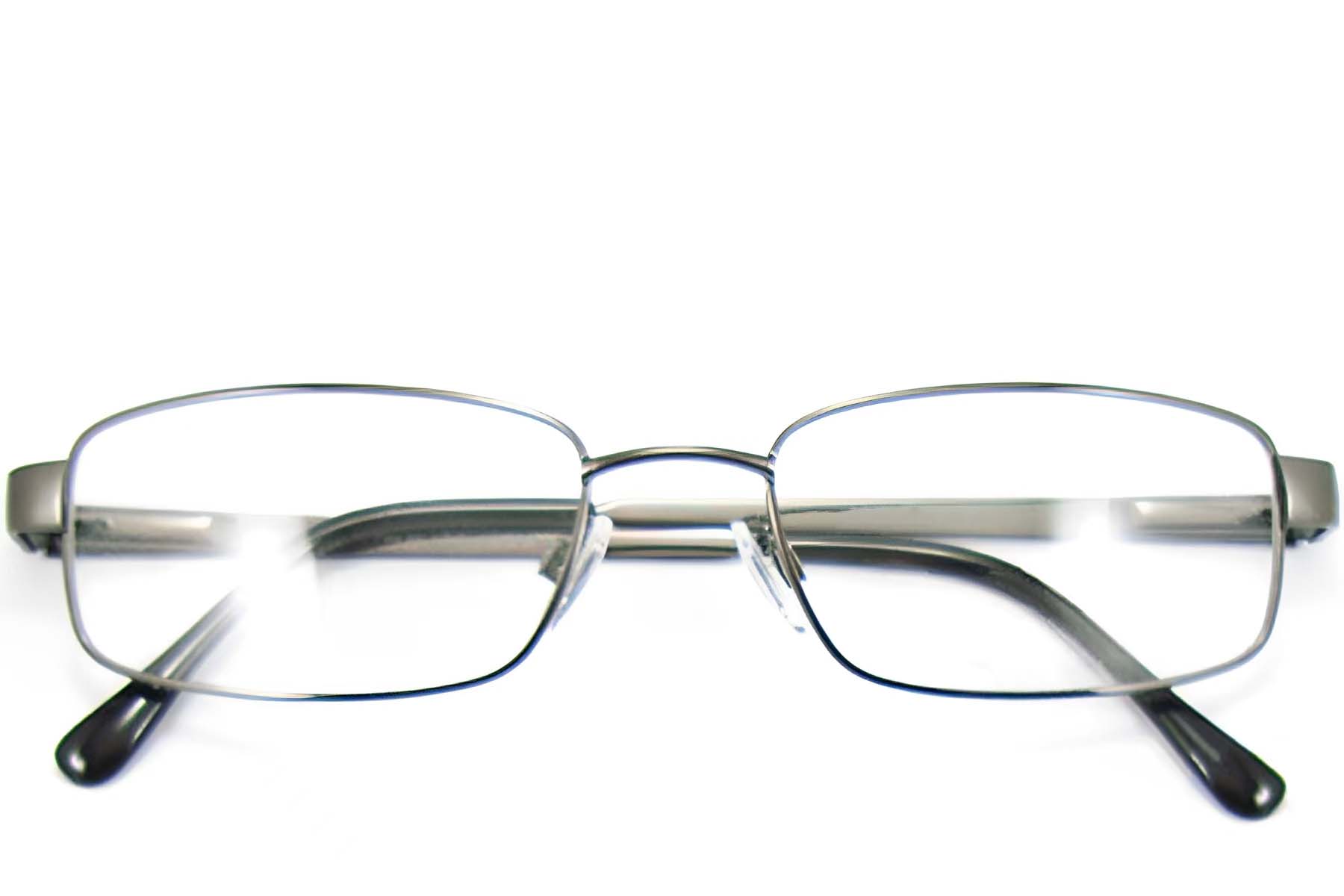 BS2012-0428_Grey_Rectangular_Metal_Glasses_front