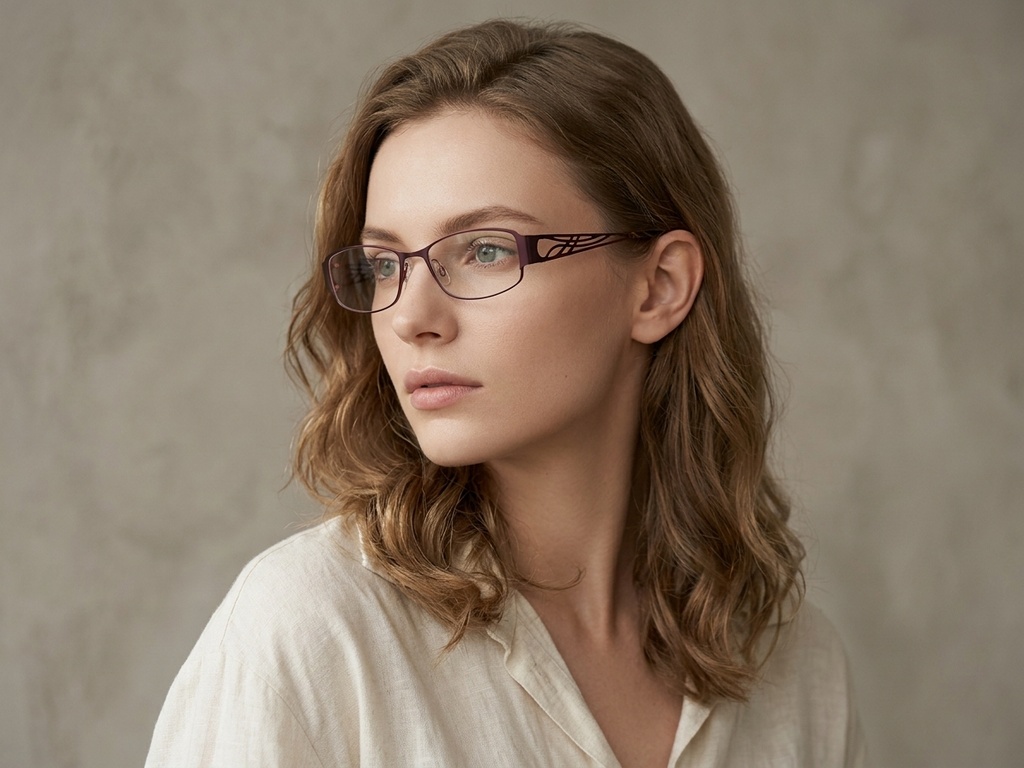 BS2012-0431_Brown_Oval_Metal_Glasses-tryon_female