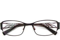 BS2012-0431_Brown_Oval_Metal_Glasses_front