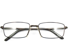 BS2012-0434_Brown_Rectangular_Metal_Glasses_front