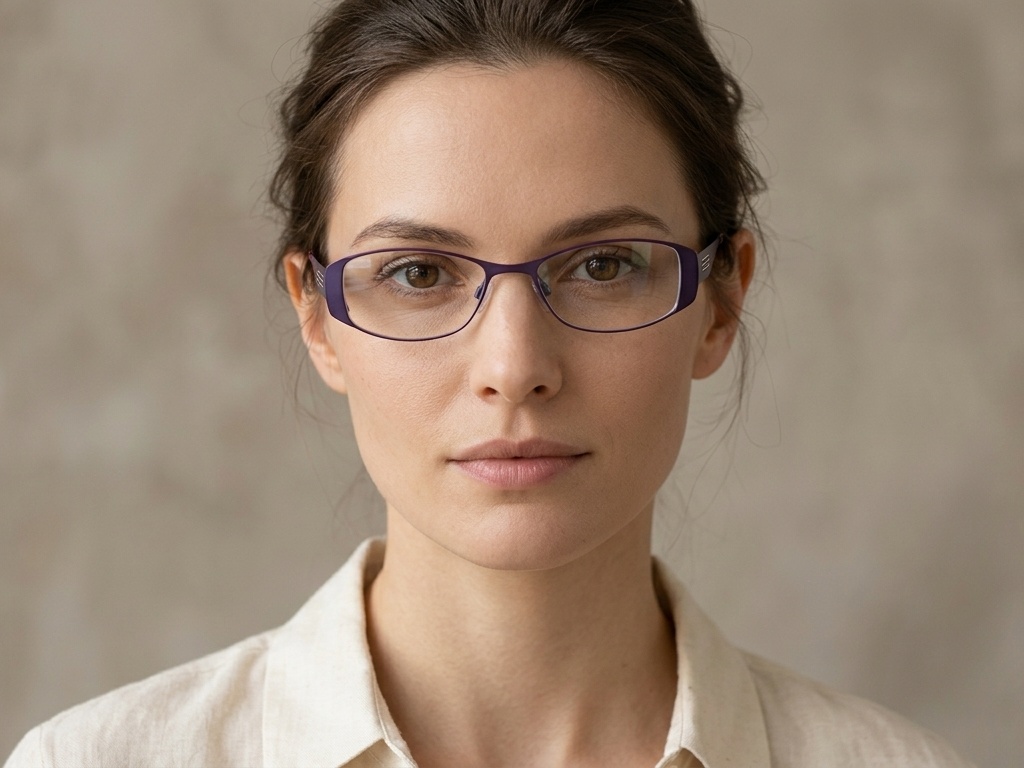 BS2012-0437_Blue_Oval_Metal_Glasses-tryon_female