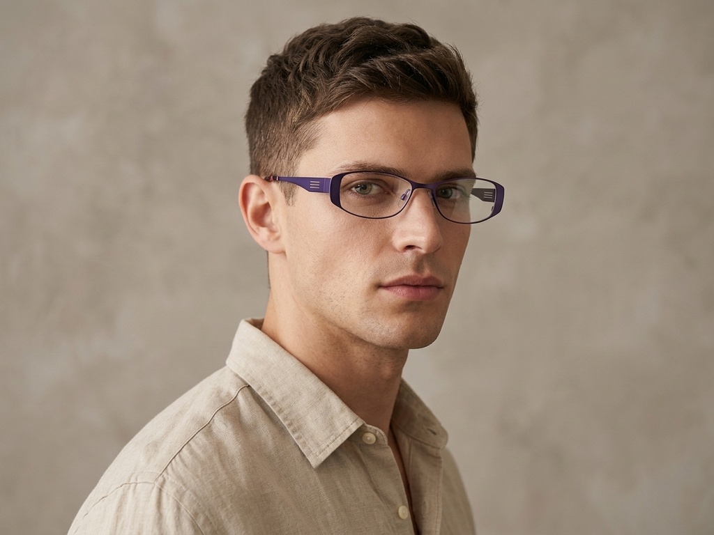 BS2012-0437_Blue_Oval_Metal_Glasses-tryon_male