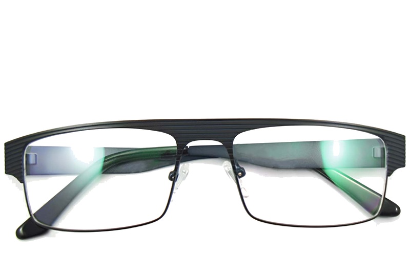 BS2012-0445_Blue_Rectangular_Metal_Glasses-front
