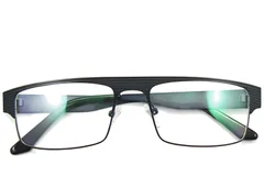 BS2012-0445_Blue_Rectangular_Metal_Glasses-front