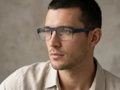 BS2012-0445_Blue_Rectangular_Metal_Glasses-tryon_male
