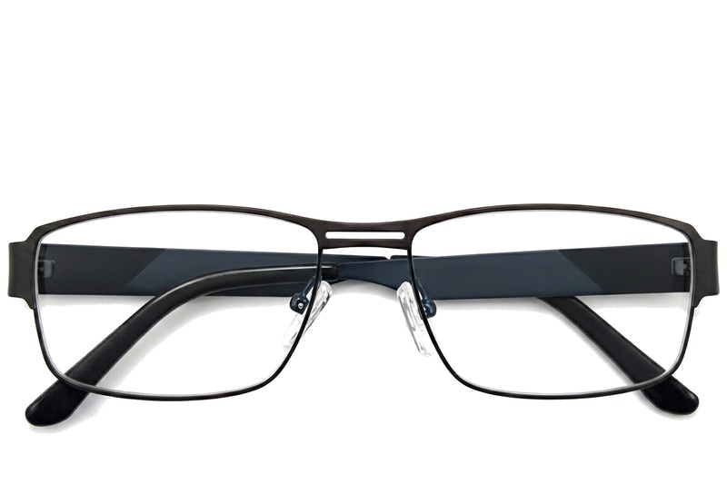 BS2012-0450_Blue_Aviator_Metal_Glasses-front