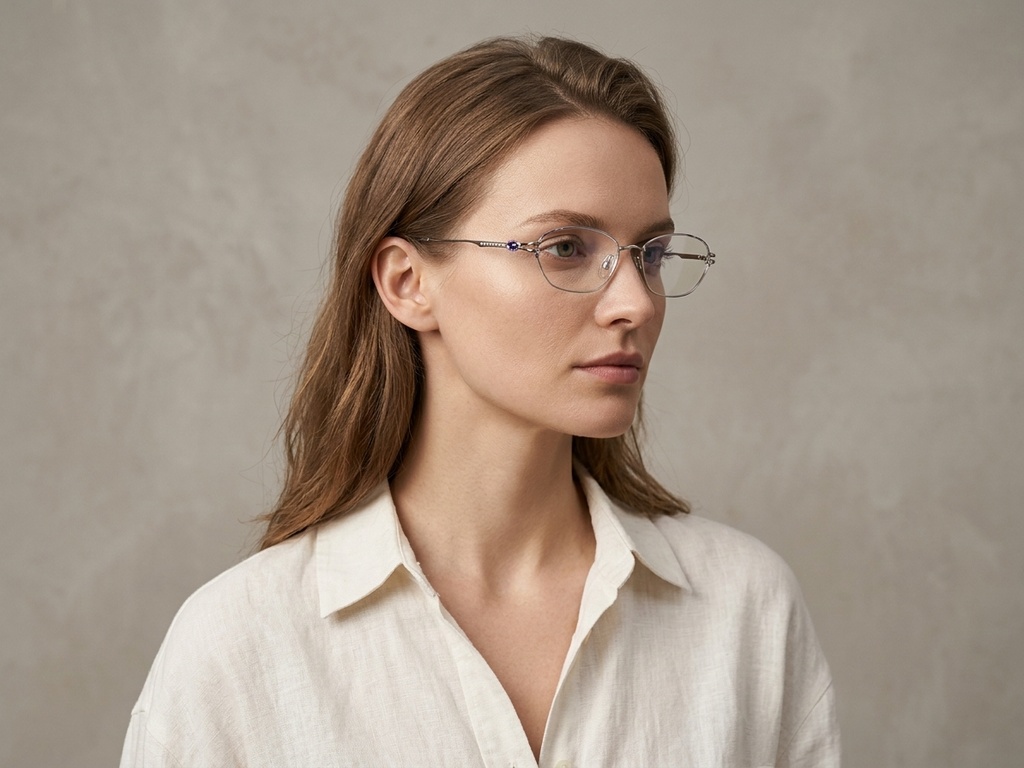 BS2012-0454_Blue_Oval_Metal_Glasses-tryon_female