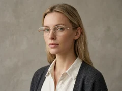 BS2012-0456_Pink_Oval_Metal_Glasses-tryon_female
