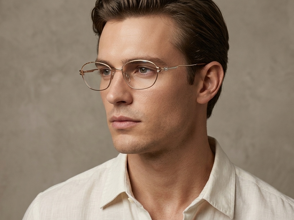 BS2012-0457_Brown_Oval_Metal_Glasses-tryon_male