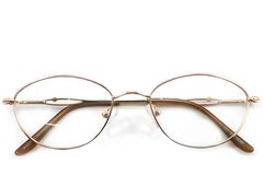 BS2012-0458_Golden_Oval_Metal_Glasses_front