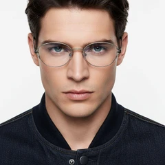 BS2012-0459_Silver_Oval_Metal_Glasses_model
