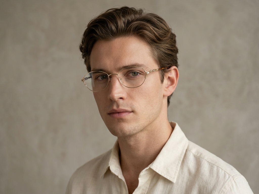 BS2012-0460_Golden_Oval_Metal_Glasses-tryon_male