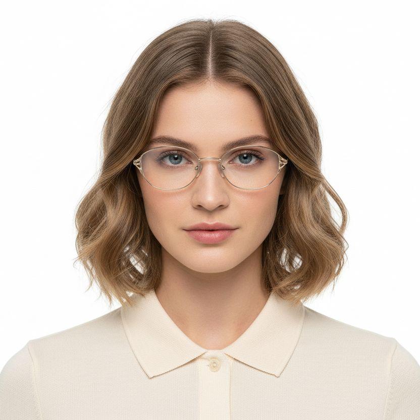 BS2012-0460_Golden_Oval_Metal_Glasses_model