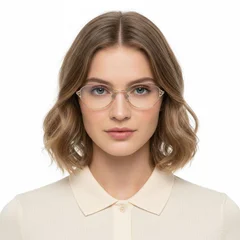 BS2012-0460_Golden_Oval_Metal_Glasses_model