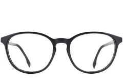 BS2012-0486_Black_Oval_Acetate_Glasses_front