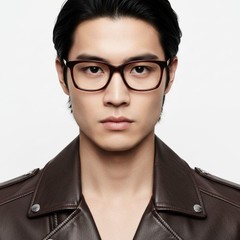 bs2012-0500_red_rectangular_acetate_glasses_model