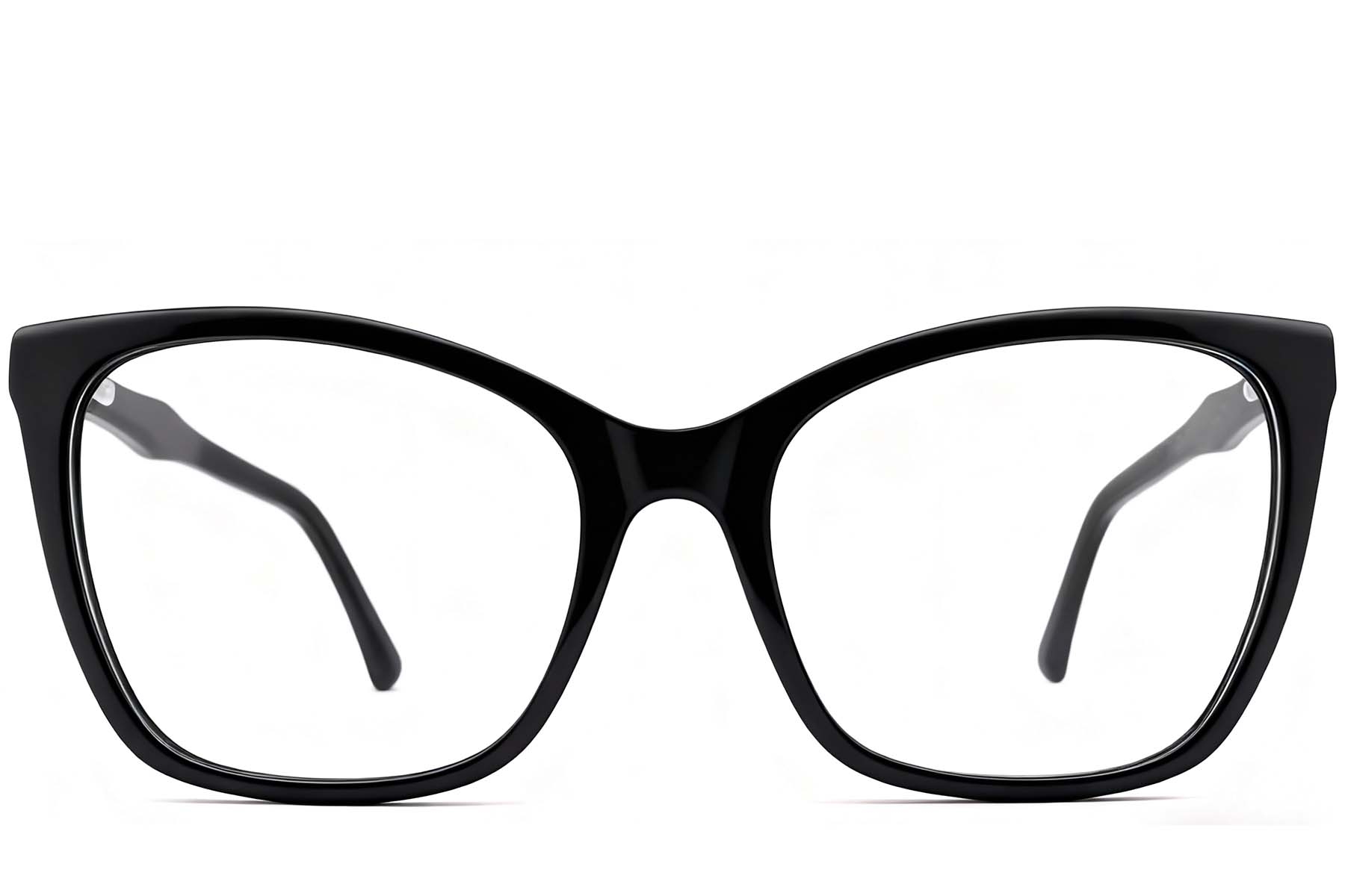 BS2012-0502_Black_Butterfly_Acetate_Glasses_front