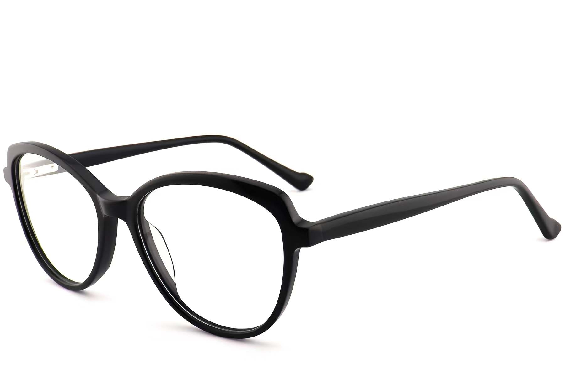 Butterfly Black Acetate Glasses #BS2012-0503