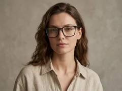 BS2012-0558_Black_Rectangular_Acetate_Glasses-tryon_female