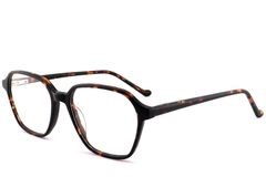 Rectangular Tortoiseshell Acetate Glasses #BS2012-0571