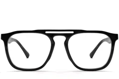 BS2012-0584_Black_Aviator_Acetate_Glasses_front
