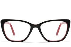 BS2012-0600_Black_Butterfly_Acetate_Glasses_front