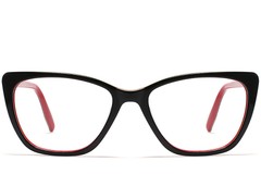 BS2012-0600_Black_Butterfly_Acetate_Glasses_front