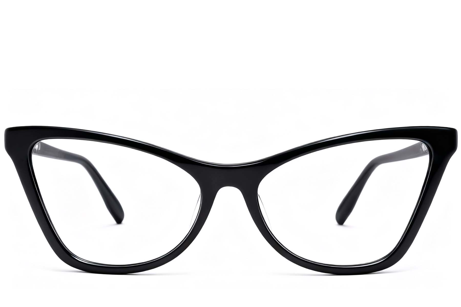 BS2012-0614_Black_Butterfly_Acetate_Glasses_front