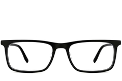 BS2012-0615_Black_Rectangular_Acetate_Glasses_front