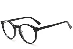 Bicchieri rotondi in acetato nero #BS2012-0624
