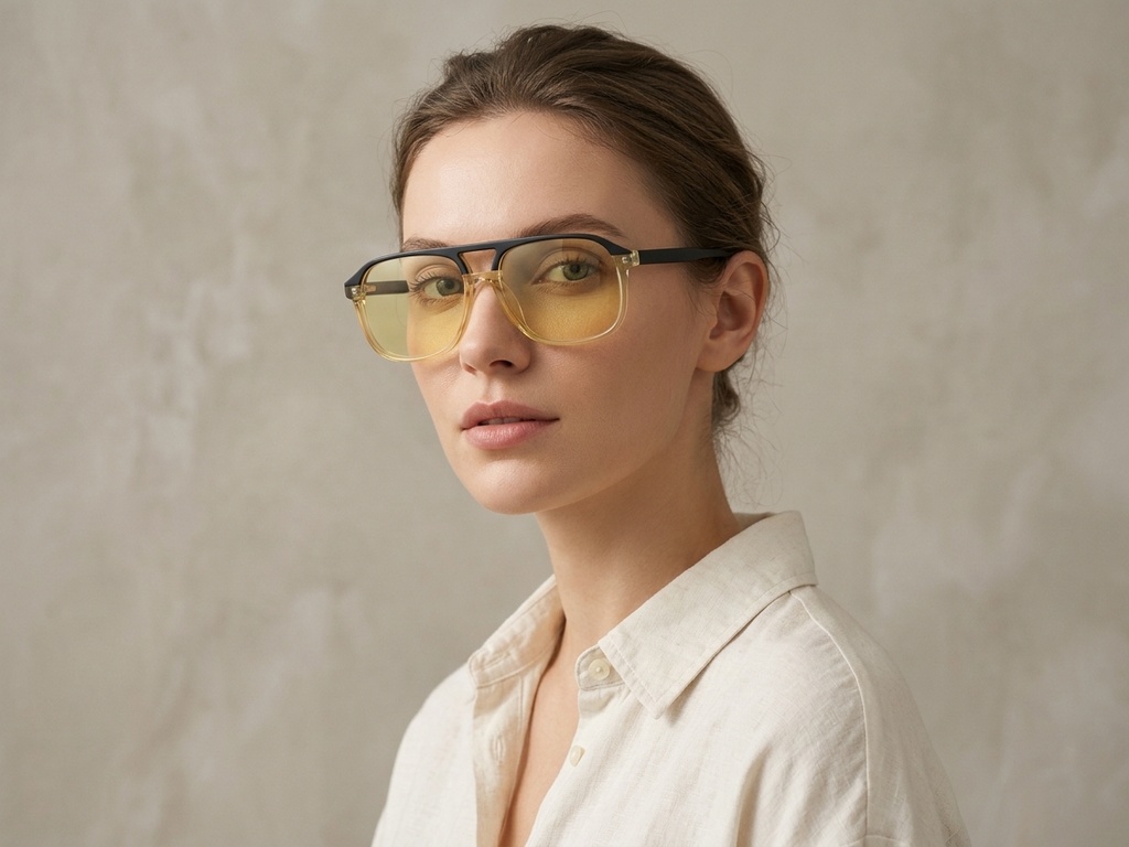 BS2012-0629_Yellow_Aviator_Acetate_Glasses-tryon_female