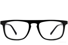 BS2012-0630_Black_Aviator_Acetate_Glasses_front