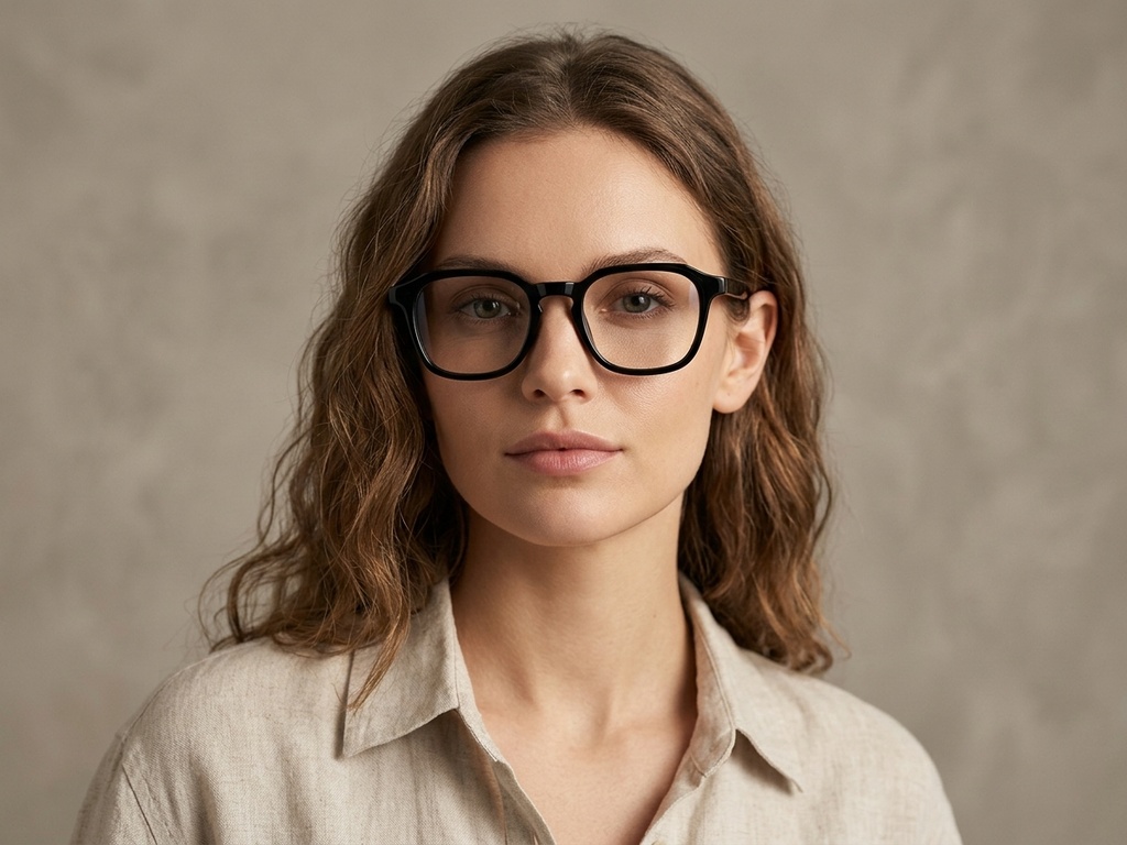 BS2012-0638_Black_Rectangular_Acetate_Glasses-tryon_female