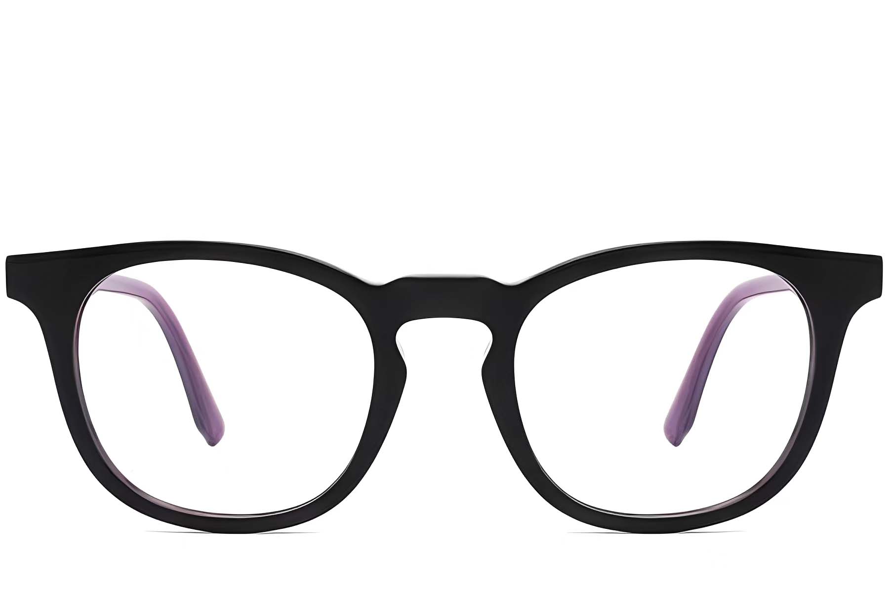 BS2012-0644_Black_Butterfly_Acetate_Glasses_front