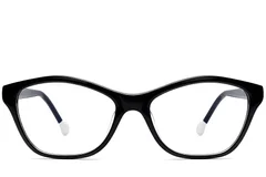 BS2012-0666_Black_Geometric_Acetate_Glasses_front