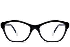 BS2012-0666_Black_Geometric_Acetate_Glasses_front