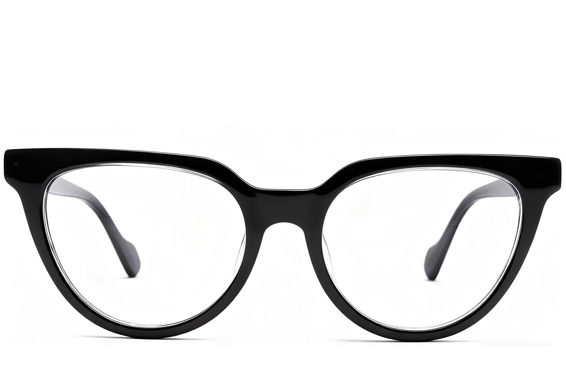 BS2012-0675_Black_Butterfly_Acetate_Glasses_front