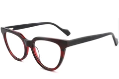 Gafas de acetato con forma de mariposa y carey #BS2012-0676