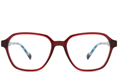 BS2012-0685_Red_Geometric_Acetate_Glasses_front