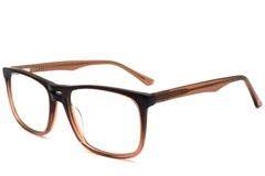 Gafas de acetato marrón estilo aviador # BS2012-0739