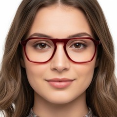 BS2012-0764_Red_Aviator_Acetate_Glasses_model