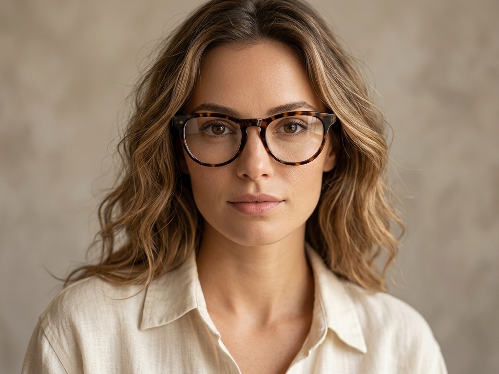 BS2012-0772_Tortoiseshell_Oval_Acetate_Glasses-tryon_female