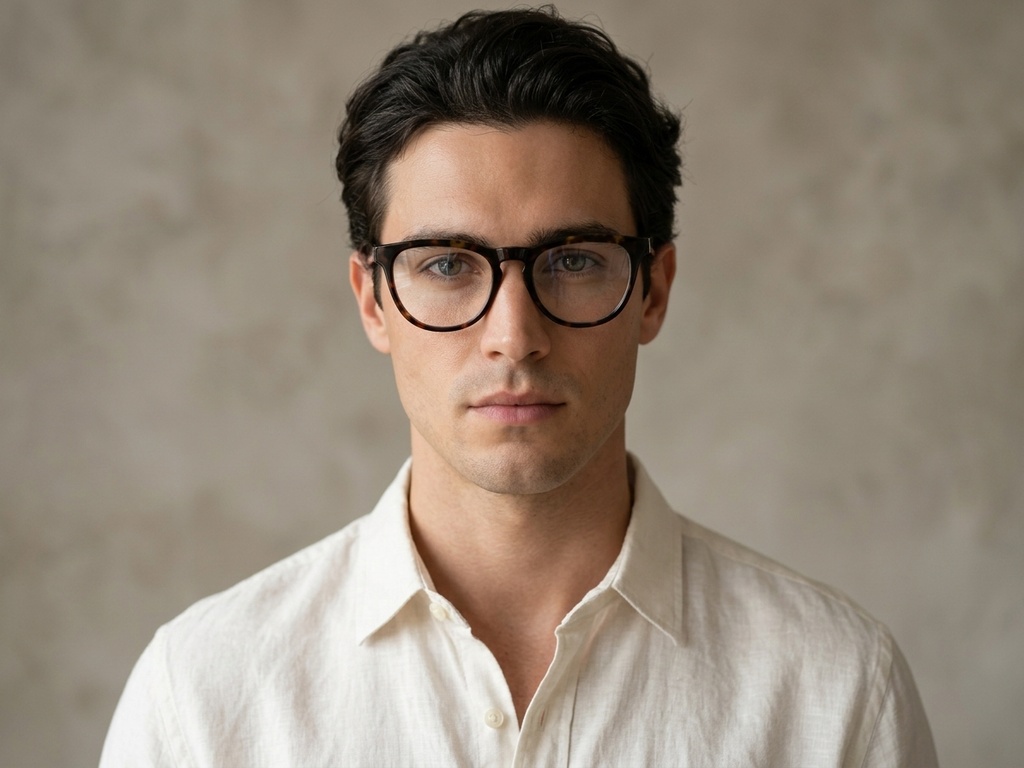 BS2012-0772_Tortoiseshell_Oval_Acetate_Glasses-tryon_male