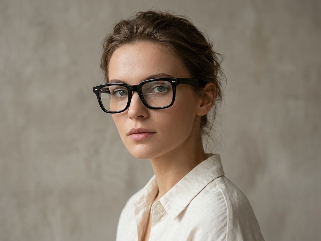 BS2012-0785_Black_Rectangular_Acetate_Glasses-tryon_female