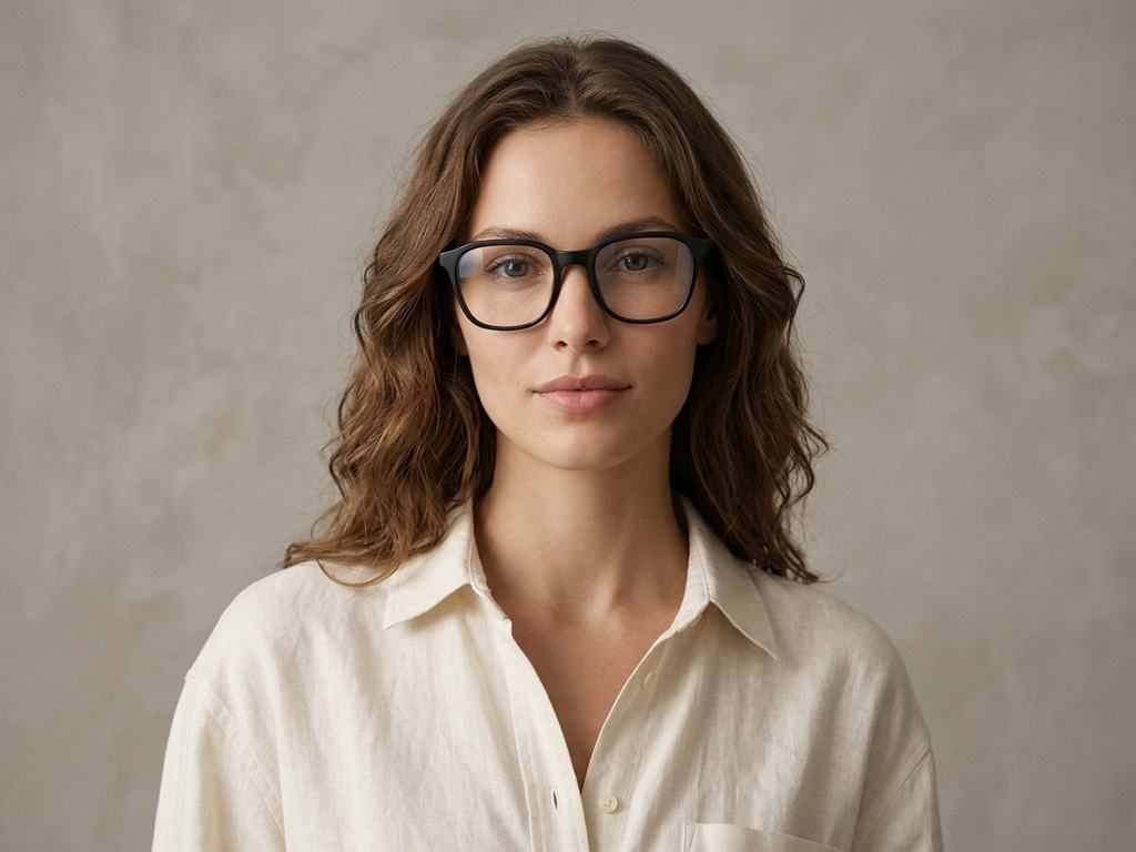 BS2012-0800_Black_Rectangular_Acetate_Glasses-tryon_female