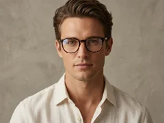 BS2012-0812_Tortoiseshell_Oval_Acetate_Glasses-tryon_male