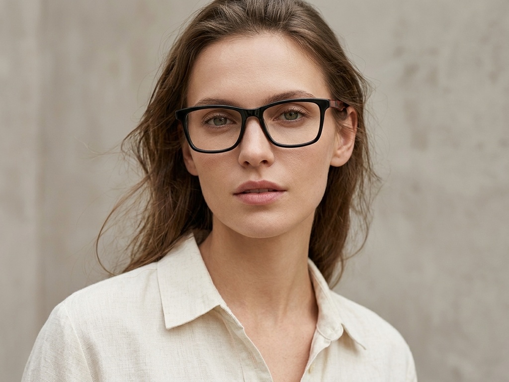 BS2012-0823_Black_Rectangular_Acetate_Glasses-tryon_female