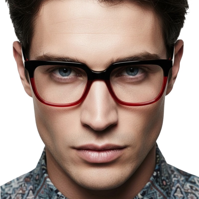 BS2012-0826_Red_Rectangular_Acetate_Glasses_model