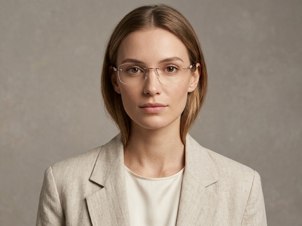 BS2012-0835_Golden_Invisible_Metal_Glasses-tryon_female
