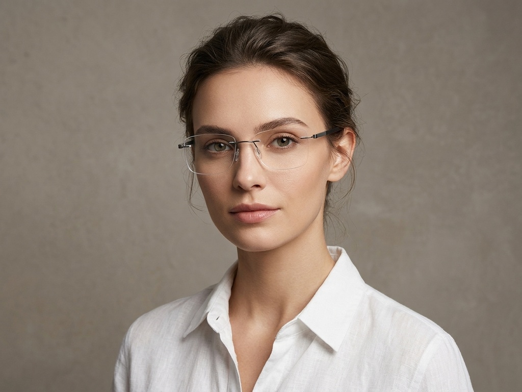 BS2012-0836_Grey_Invisible_Metal_Glasses-tryon_female